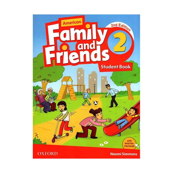 Family and Friends 2-student&WB-CD کتاب اصلی همراه پکیج کتاب گرامر