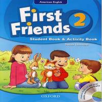 First Friends2 student&WB+CD کتاب اصلی همراه پکیج داستان